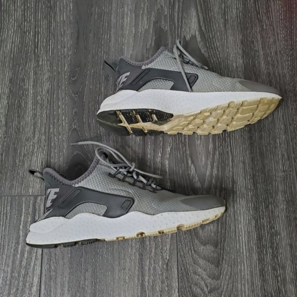 Nike Huarache Air Run Ultra Cool Grey Shoes 819151-007 with Box Size 7.5